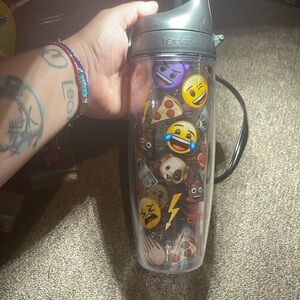 Emoji water bottle